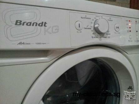 Brandt 8kg front loading washing machine free delivery