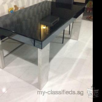 Tempered Glass Dining Table