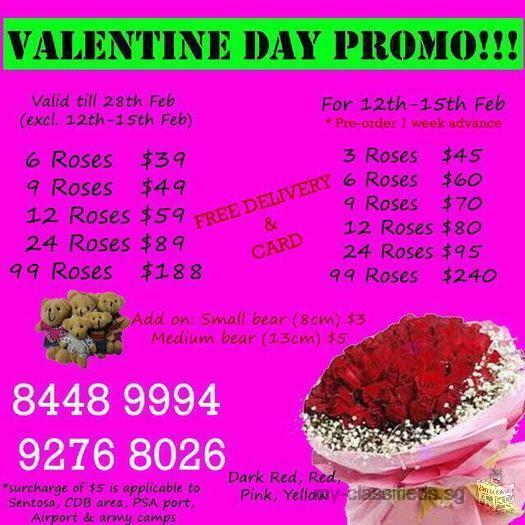 Make Her Happy - Valentine's day flowers promo