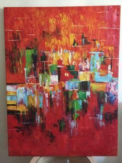 Abstract Painting by local artist