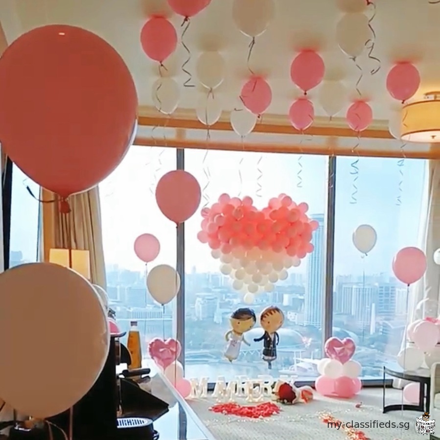 Balloon Decoration Singapore by Wingding Event Styling