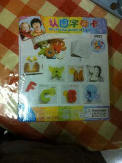 Brand new Learning alphabets, Educational toys