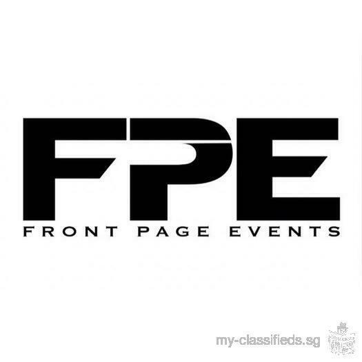 Front Page Events looking to hire part time/free lance Event Executive