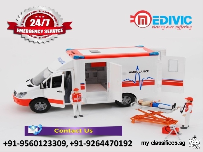 Now Take Absolute Emergency Ambulance Service in Ranchi by Medivic