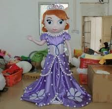 Sofia The First Mascot costume - Ideal for a princess birthday