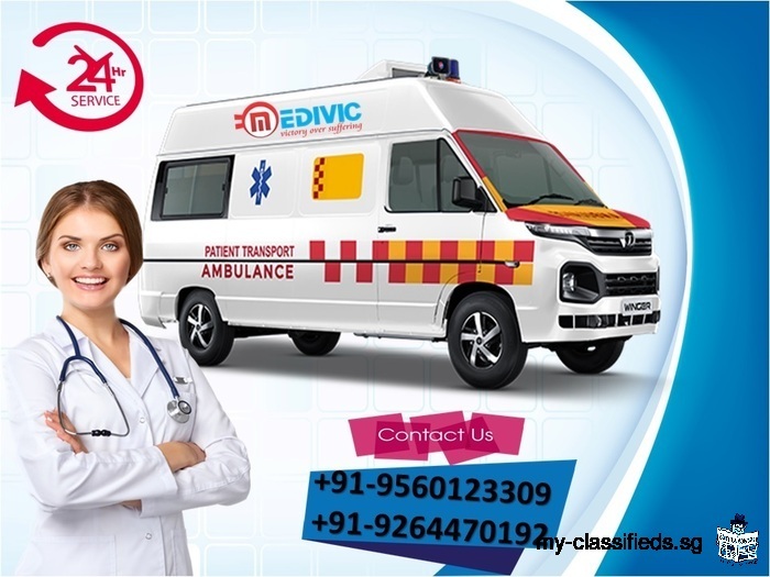 The Great Solution to Shift by Medivic Ambulance Service in Varanasi