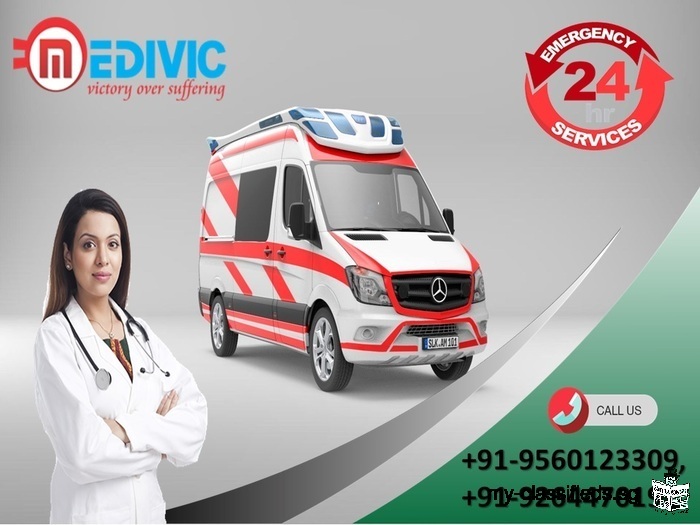 Utilize Hi-tech ICU Setup by Medivic Ambulance Service in Jamshedpur